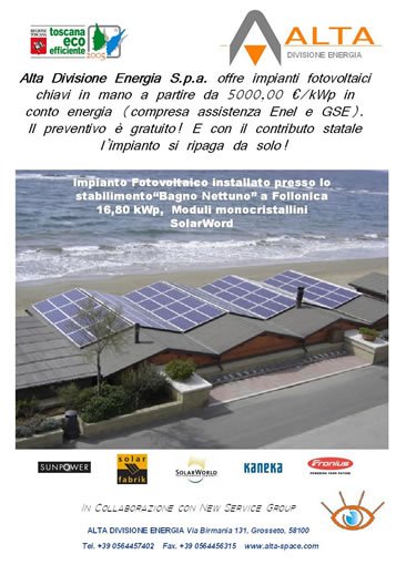 New Service Group Solare New Service Group Solare
